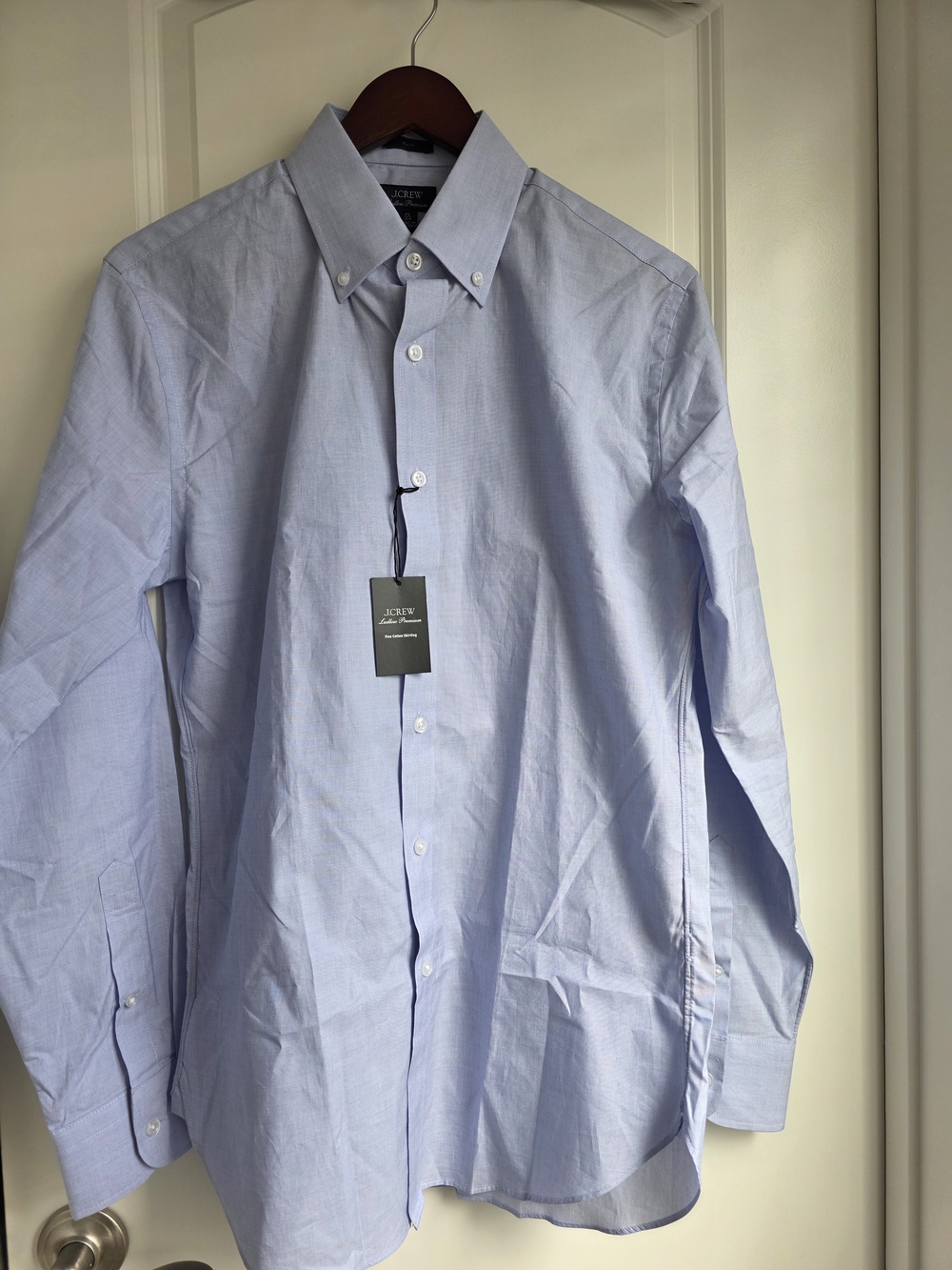 J. Crew Ludlow Premium Button-Down Dress Shirt Size 15 / 34 NWT